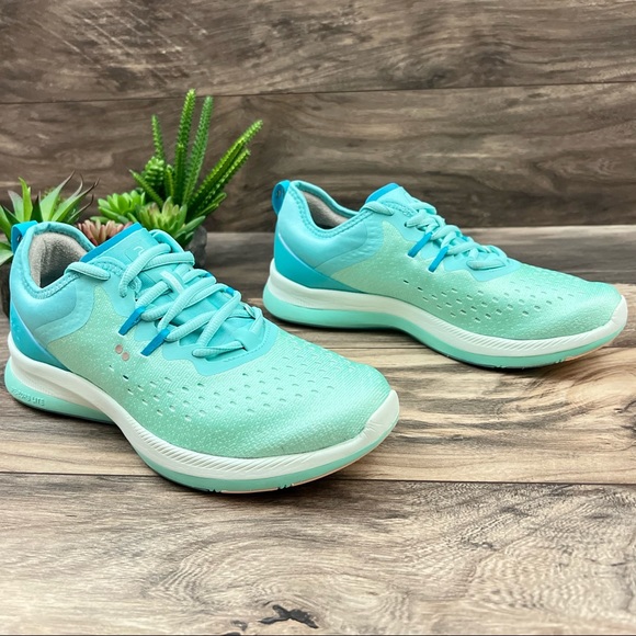NIB Ryka Defiance Training Comfort Sneaker Athletic Shoes Aqua Mesh 8M 38 - Picture 4 of 11